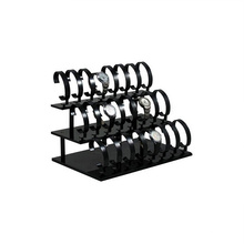 Black Acrylic Jewelry Bracelet Watch Display Rack Holder Stand General